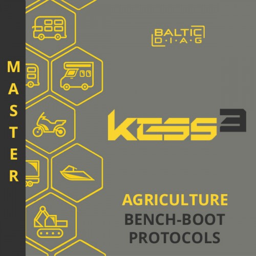 KESS3 Master - Agriculture -Truck & Buses Bench-Boot| Alientech | Protocol Activation