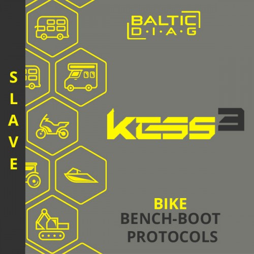 KESS3 Slave -Bike -ATV & UTV Bench-Boot| Alientech | Protocol Activation
