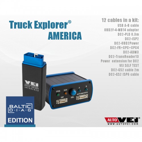 TRUCK EXPLORER AMERICA KIT | AUTOVEI | BALTICDIAG EDITION