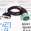 JDC217.9 DEUTSCH 9-PIN CABLE DE DIAGNÓSTICO TIPO 2 VERDE | Jaltest