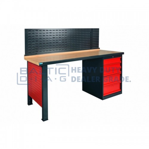 Desktop Set With Drawers | Workbench Assembly | Gude