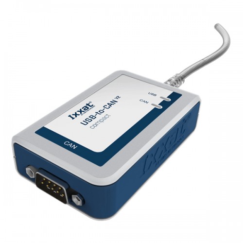 USB-to-CAN V2 compact interface | D-SUB 9 | IXXAT | New version