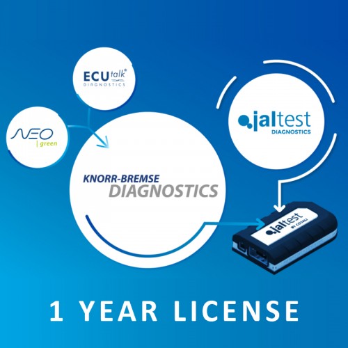 Knorr-Bremse Diagnostics - 1 Year License | Jaltest | Yearly Subscription