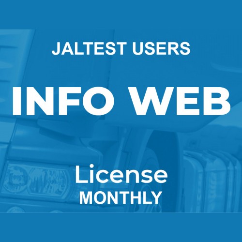 INFO Web Monthly Subscription | Jaltest Users | CV-AGV-OHW-MHE-Marine