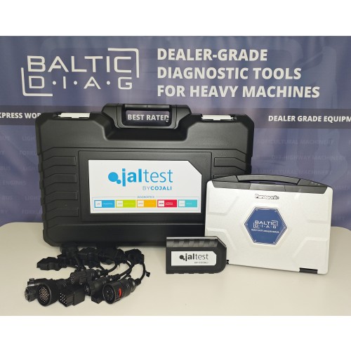 JALTEST AGRICOLAS (AGV) SET DE DIAGNÓSTICO CON RUGGED LAPTOP