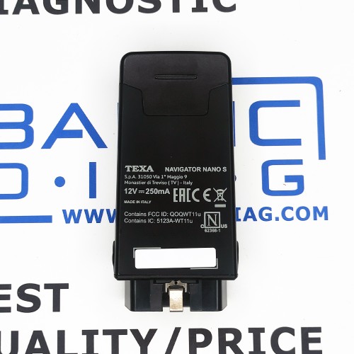 Car Diagnostic Tool | Navigator Nano S | TEXA | Free Rugged Laptop