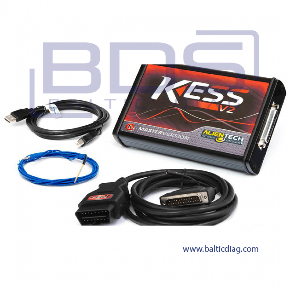 GENUINA ALIENTECH KESS V2 MASTER CON PROTOCOLOS OBD PARA CAMIONES