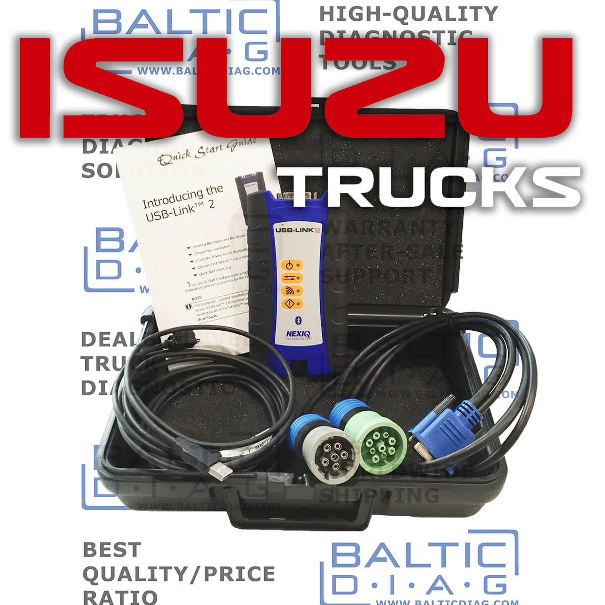have one to sell? sell now isuzu idss ii 2 truck diagnostic scanner with original usb
