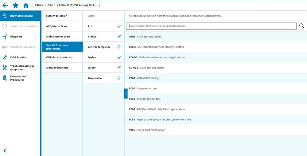 daf-diagnostic-functions